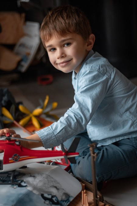 Portrait d'un petit bonhomme, Noël 2022