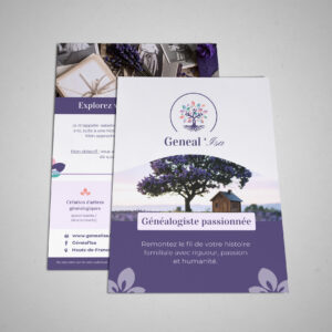 Supports imprimés - Flyers- Graphiste